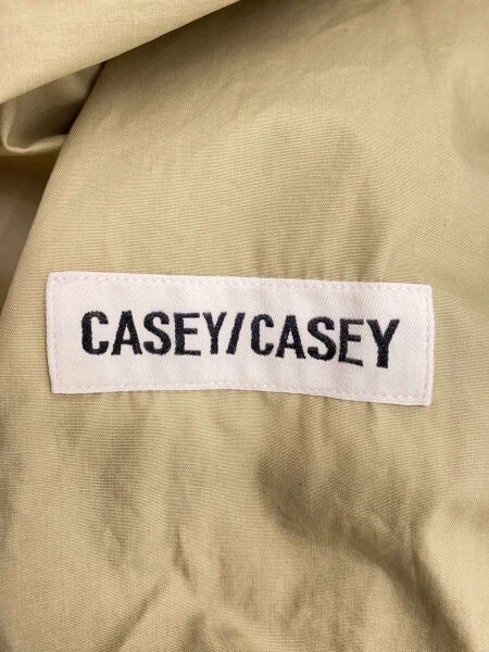 CASEY CASEY(ケーシーケーシー) / ステンカラーコート/M/コットン/BEG