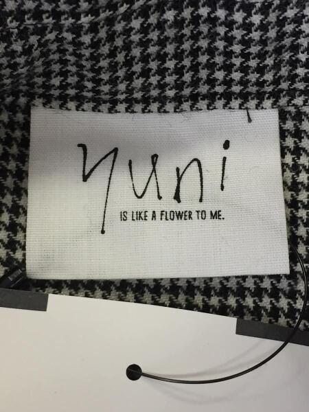 Yuni ユニ シャツワンピース Free ウール 千鳥格子 白 黒 ロング丈 フロントプリーツ セカンドストリート 衣類 家具 家電等の買取と販売ならセカンドストリート お問い合わせ番号