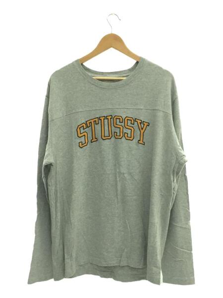 STUSSY(ステューシー) / 長袖Tシャツ/XL/コットン/BLK/Kent Football 