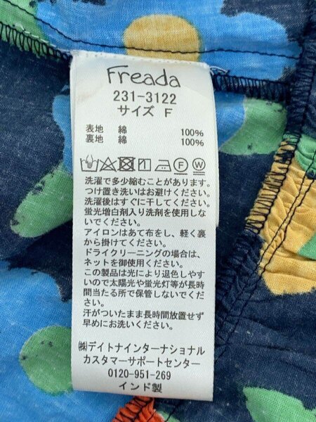 Freada(フリーダ) / ノースリーブワンピース/FREE/コットン/NVY/花柄
