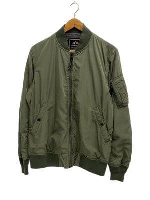 SP古着　アルファ　USAミリタリージャケット　オーバーサイズ　２XL ネイビー ALPHA INDUSTRIES◇ミリタリージャケット⁄L⁄ナイロン⁄BLK⁄無地 M-65
