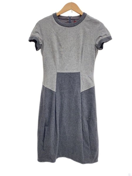MAX MARA(マックスマーラ) / ノースリーブワンピース/36/ウール/GRY 