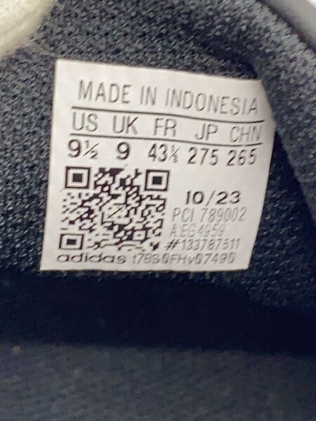 購入不可 adidas(アディダス) / ローカットスニーカー/27.5cm/BLK | 中古品の