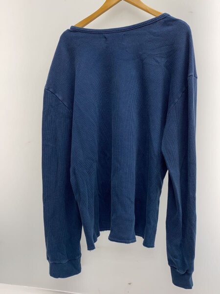 DENIM TEARS(デニムティアーズ) / 長袖Tシャツ/XL/コットン/BLU/無地 
