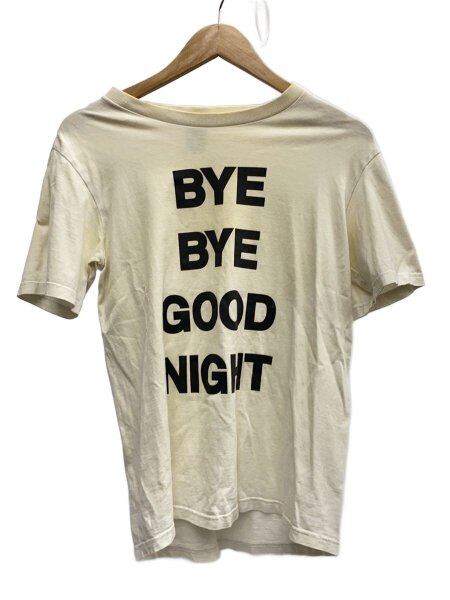 NUMBER (N)INE(ナンバーナイン) / Tシャツ/2/コットン/WHT/無地/黄ばみ 