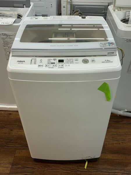 最終値下げ【ほぼ新品】AQUA 洗濯機 AQW-V7P