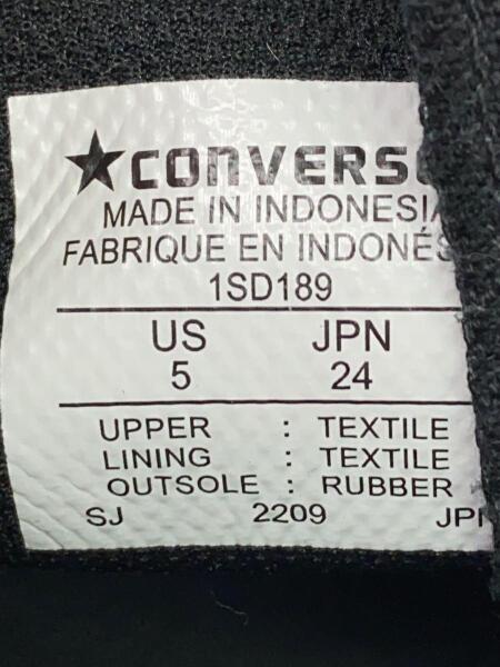 CONVERSE(コンバース) / ハイカットスニーカー/24cm/BLK/1SD189