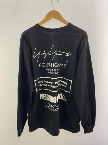 NEIGHBORHOOD(ネイバーフッド) / 長袖Tシャツ/XL/コットン/BLK/HS-T82 