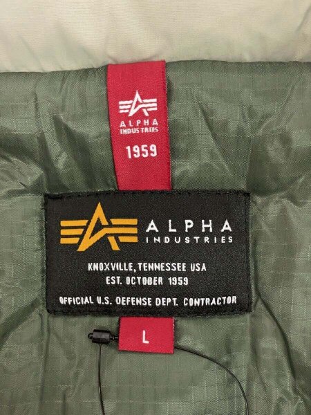 ALPHA INDUSTRIES(アルファインダストリーズ) / ダウンジャケット/L