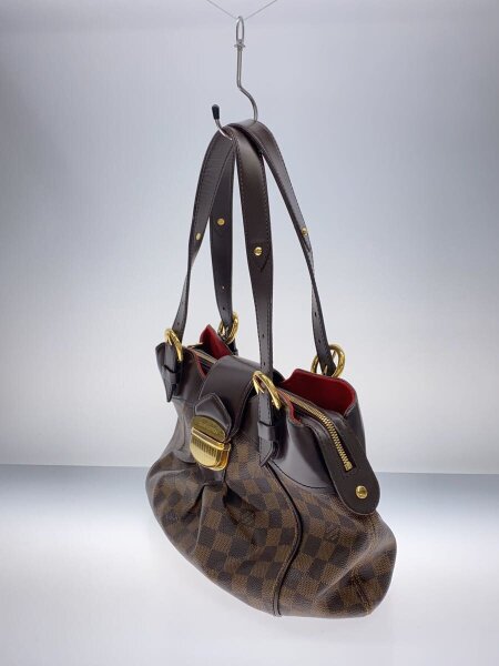 LOUIS VUITTON システィナPM ダミエ エベヌ ハンドバッグ