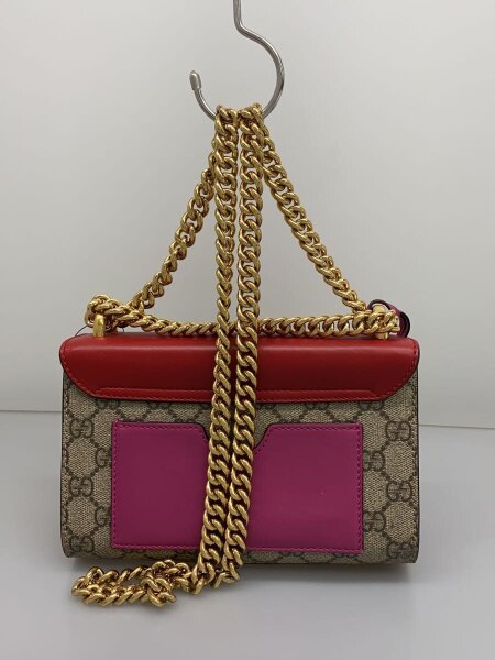 GUCCI(グッチ) / スモール・チェーン・ショルダーバッグ_パドロック_GG