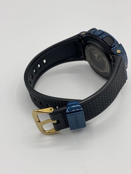 CASIO(カシオ) / クォーツ腕時計_G-SHOCK/デジアナ/ラバー/BLU/BLK