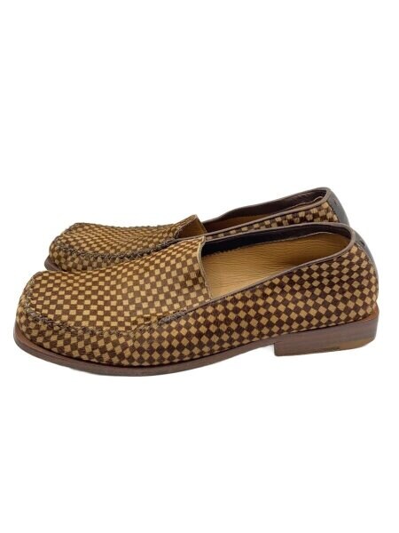 LOUIS VUITTON(ルイヴィトン) / ローファー/UK7.5/BRW/ダミエ柄 | 中古 