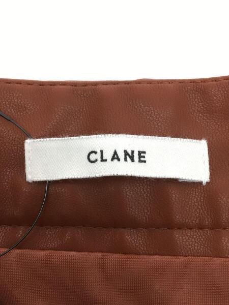 CLANE(クラネ) / フェイクレザープリーツスカート/2/--/BRW/19109-6171
