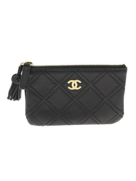 CHANEL(シャネル) / ダブルステッチ/ココマーク/タッセル/ポーチ 