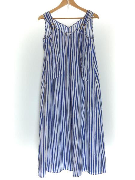 LOUNIE(ルーニィ) / ノースリーブワンピース/36/ポリエステル/BLU  