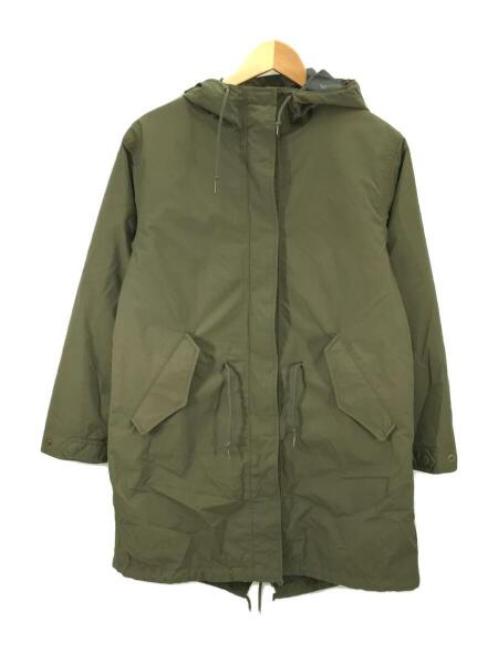 ノースフェイスフィッシュテールトリクライメイトコートカーキM
