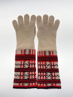 HERMES / 手袋/ニット/カシミア/BLK/メンズ HERMES(エルメス) / 手袋