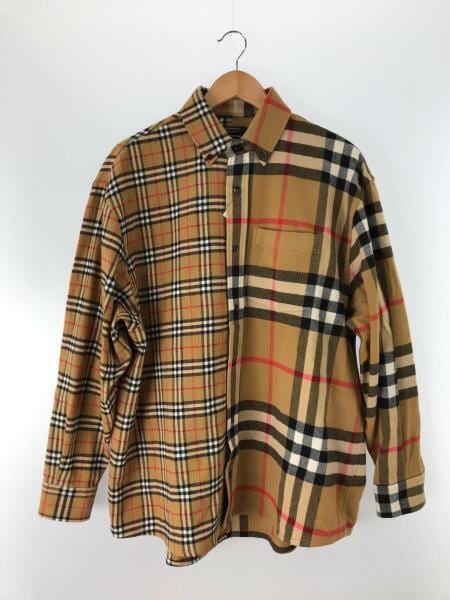 BURBERRY(バーバリー) / ×Gosha Rubchinskiy長袖シャツ/M/ウール/CML 