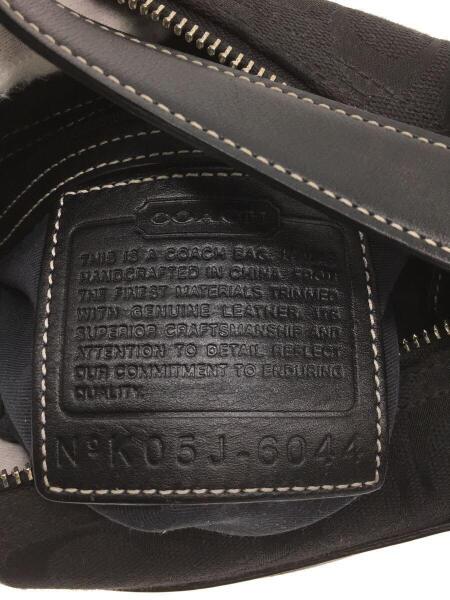 COACH(コーチ) / ハンドバッグ/キャンバス/BLK/6044/ワンショルダー