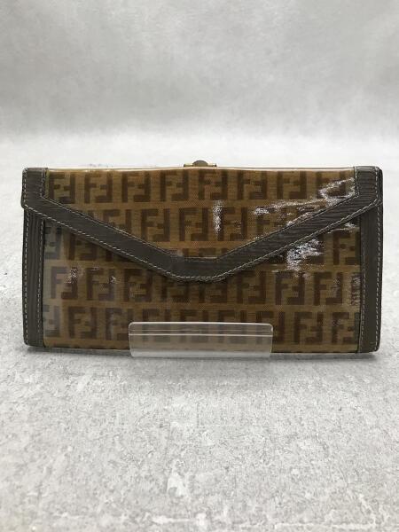 FENDI(フェンディ) / 長財布/エナメル/CML/総柄/メンズ/ズッカ柄