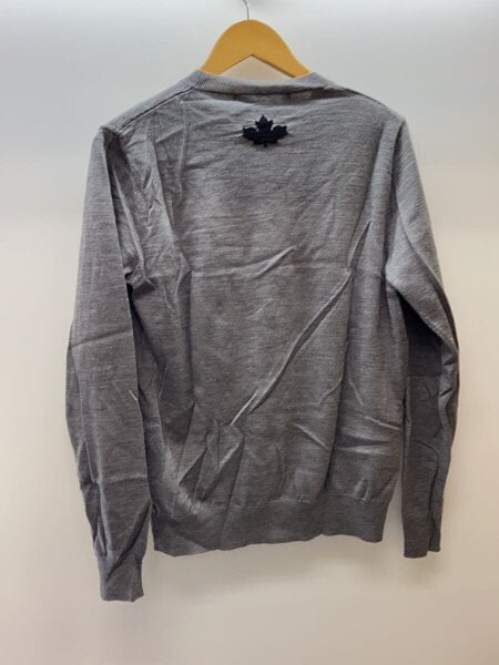 DSQUARED2 / ニット・セーター(薄手)/XS/ウール/GRY/S74HA0978// DSQUARED2(ディースクエアード) / ニット・セーター(薄手)/XS/ウール