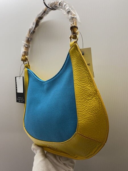 Guy Laroche(ギラロッシュ) / ハンドバッグ/牛革/BLU | 中古品の販売 