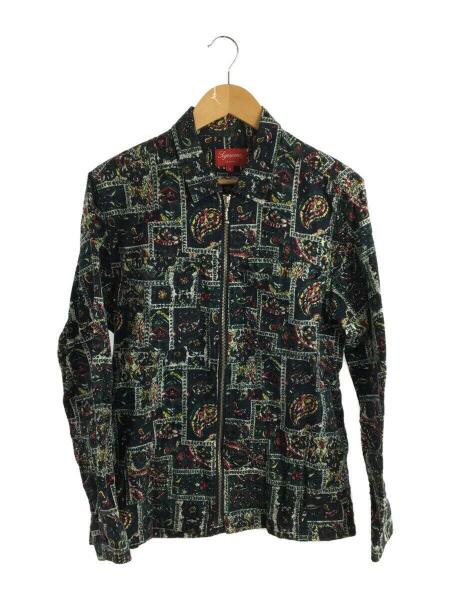 Supreme(シュプリーム) / 16AW/Broken Paisley Flannel Zip Shirt/S 