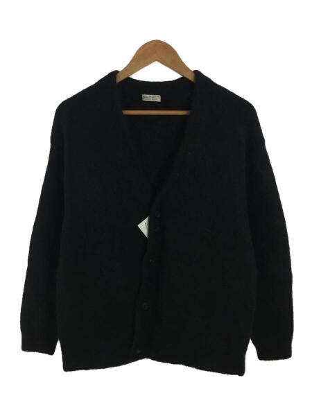 【美品】United Arrows モヘアカーディガン ブラック L UNITED ARROWS ユナイテッドアローズ モヘアカーディガン黒 ブラック