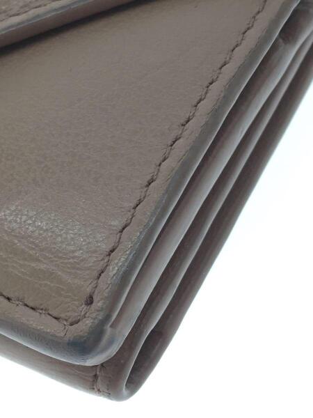 BALENCIAGA(バレンシアガ) / 3つ折り財布/レザー/BEG/無地/レディース