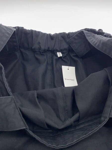 GALERIE TISSU / ウエポン/コクーンサロペット/--/コットン/BLK/GT222PT007// GALERIE TISSU(ギャルリティシュ) / ウエポン/コクーンサロペット