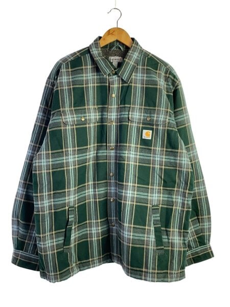 Carhartt(カーハート) / ボアジャケット/XL/コットン/GRN/チェック