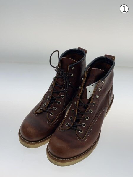 RED WING(レッドウィング) / LINEMAN/レースアップブーツ/26cm/BRW 
