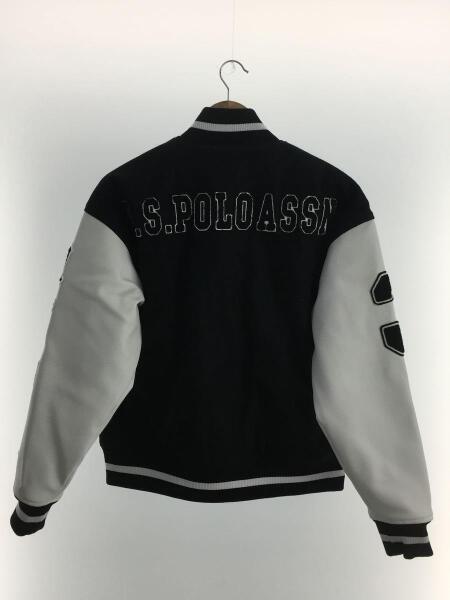 U.S.POLO ASSN.(ユーエスポロアッスン) / スタジャン/M/ウール/BLK 