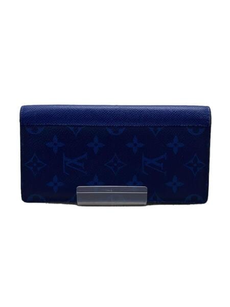 LOUIS VUITTON / ポルト・フォイユ・ブラザ_タイガラマ_BLU/PVC/BLU/総柄/メンズ LOUIS VUITTON(ルイヴィトン) / ポルト・フォイユ・ブラザ_タイガラマ_