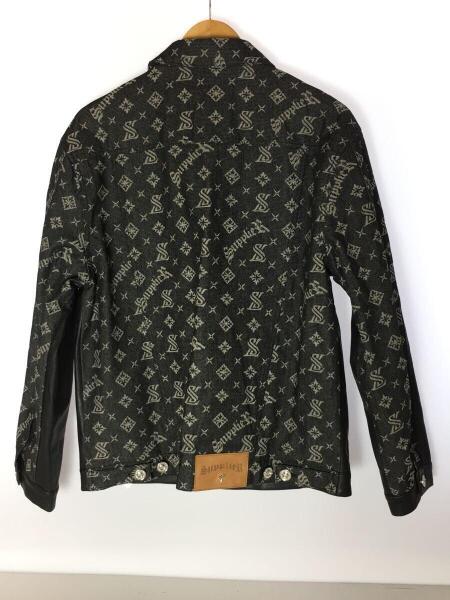 SUPPLIER(サプライヤー) / MONOGRAM LEATHER JACKET/L/フェイクレザー 