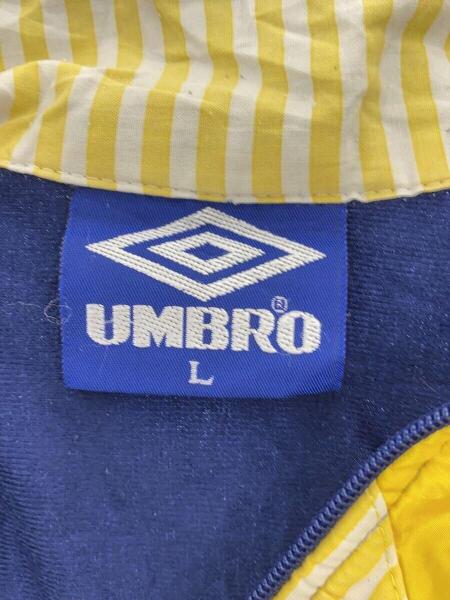 UMBRO(アンブロ) / トラックジャケット/90s/イエローストライプ切替/L