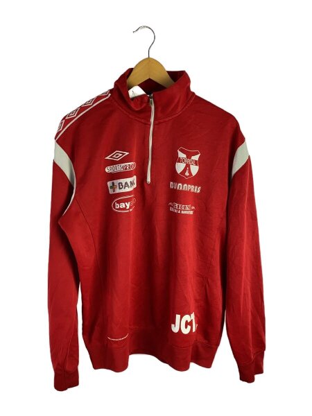 UMBRO(アンブロ) / 00s/ハーフジップ/トラックジャケット/XL/RED/企業 