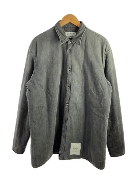 メゾンマルジェラ オーバーサイズ中綿入デニムスナップボタンシャツ。 Maison Margiela(メゾンマルジェラ) / RECYCLED/中綿入り デニムボタン