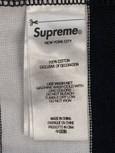 Supreme(シュプリーム) / 25AW/Stripe Rugby/ラガーシャツ/L/コットン