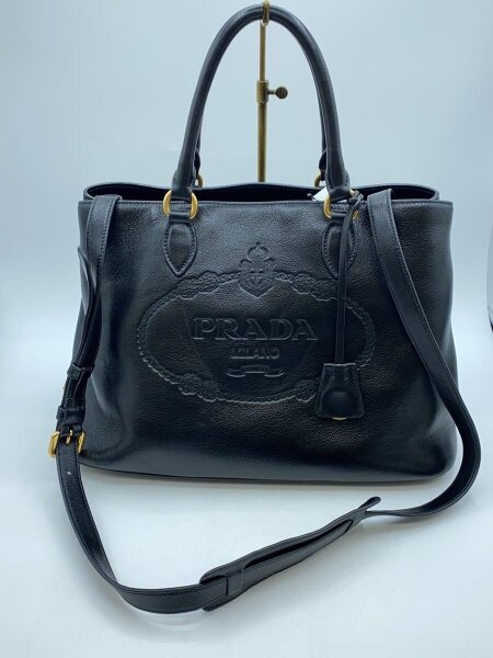 PRADA(プラダ) / トートバッグ/牛革/BLK/1BA579 | 中古品の販売・通販