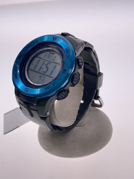 CASIO(カシオ) / ソーラー腕時計・PROTREK/デジタル/BLU/BLK// | 中古