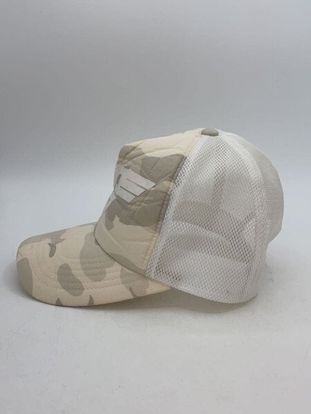 美中古A BATHING APE Bロゴ カモフラ キャップ 美中古A BATHING APE Bロゴ