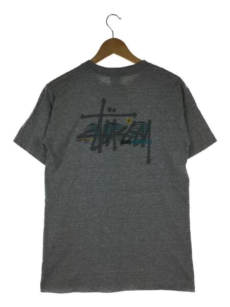 STUSSY(ステューシー) / 紺タグ/USA製/オールド/90-00s/プリントT 