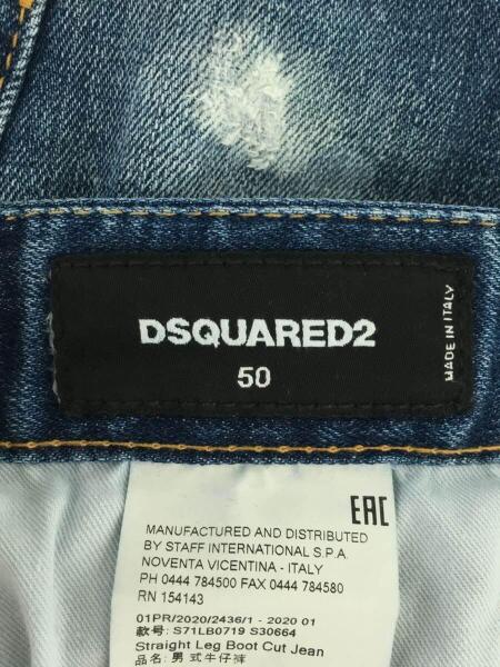 DSQUARED2(ディースクエアード) / 20SS/STRAIGHT LEG BOOT CUT JEAN/50 