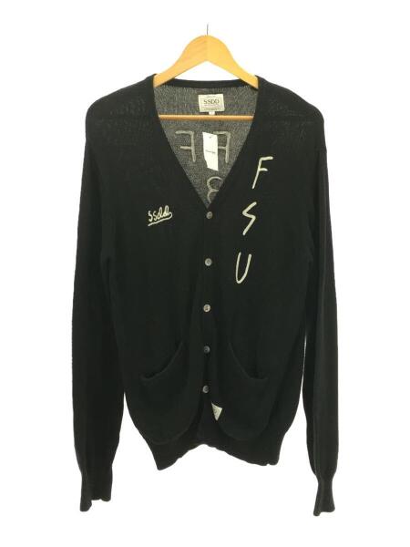 FUCT(ファクト) / SSDD/DFFL 13 CARDIGAN/M/コットン/BLK/4000 | 古着 