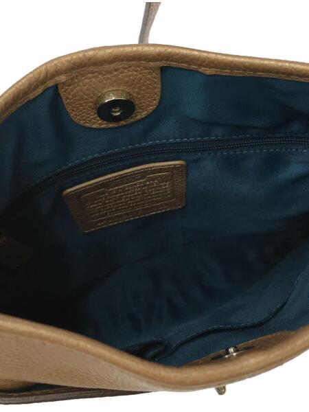 COACH(コーチ) / フロントポケットショルダーバッグ/レザー/GLD/F16533 
