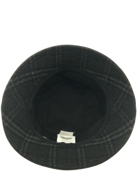 BURBERRY(バーバリー) / ハット/M/ウール/GRY/チェック/メンズ | 中古 