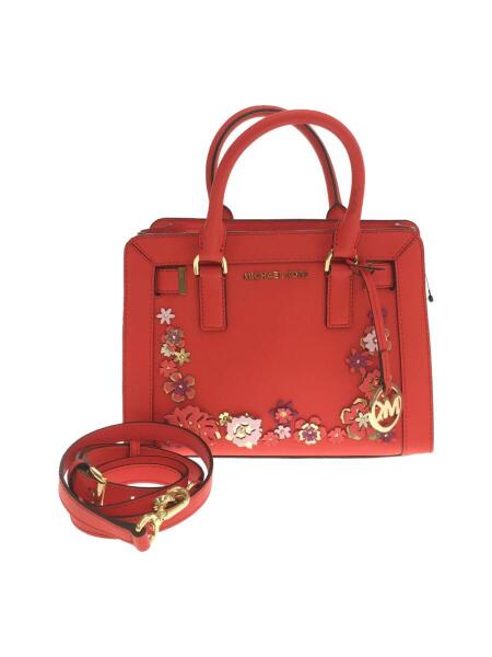 MICHAEL KORS(マイケルコース) / ショルダーバッグ/レザー/RED/花柄 