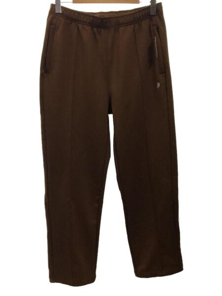 STUSSY / Poly Track Pant/ストレートパンツ/M/ポリエステル/BRW/無地/116585 STUSSY(ステューシー) / Poly Track Pant/M/ポリエステル/BRW/センター